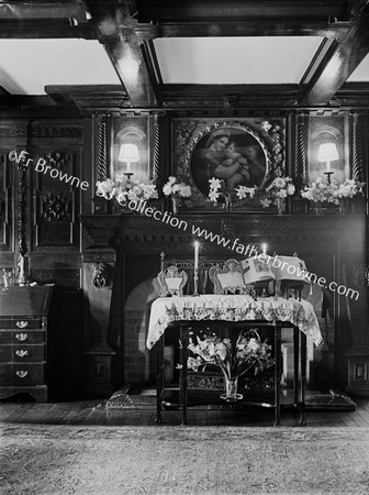 ST OLAVE'S HALL PREPARED FOR FIRST MASS IN HOUSE